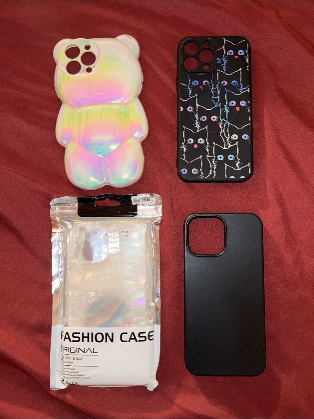 BUNDLE of 4: iPhone 13 Pro Max cases